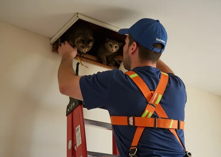 Safe Roof Cavity Access Basin Pocket